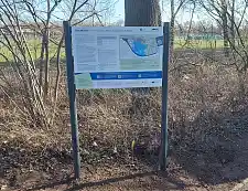 Informationstafel Sturmflutvorsorge