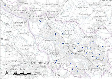 Fokusgewässer im Projekt Klimpark