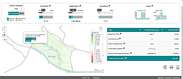 Ausschnitt aus dem Bremer Stadtgrün-Bewertungstool 