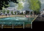 Visualisierung wassersensible Stadt- und Freiraumgestaltung. Quelle: MUST
