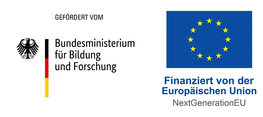 Logo vom BMBF und der EU