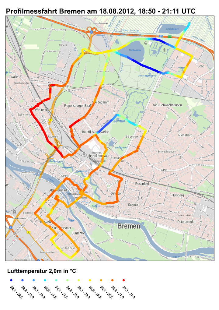 Profilmessfahrt Bremen 2012 (abends)