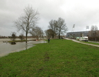 Hochwasser Pauliner Marsch 
˜ Bildnachweis: Meyerdirks