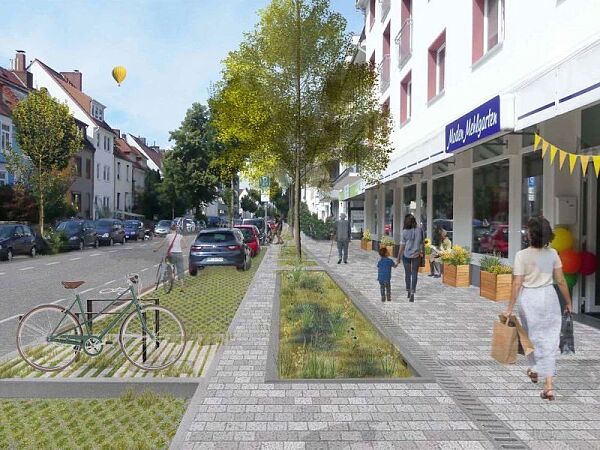 Umgestaltung der Münchener Straße zum Klimaboulevard 2.0