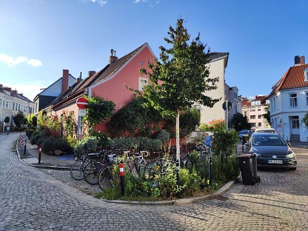 Foto vom Retentionsbeet in der Straße Sielpfad in Bremen