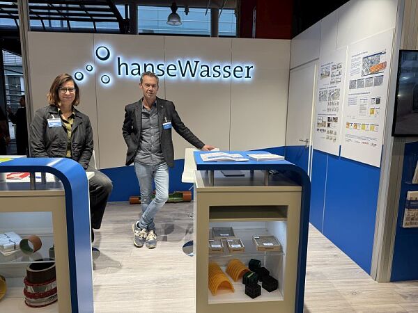 Foto vom Beratungsstand der hanseWasser GmbH in Bremen