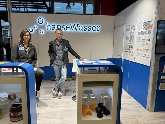 Foto vom Beratungsstand der hanseWasser GmbH in Bremen