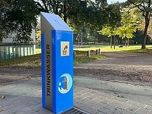 Foto von einem Trinkbrunnen in Bremen
