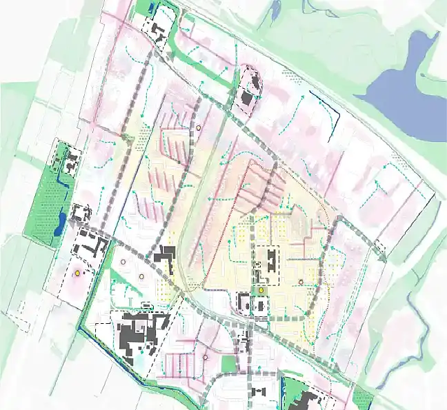 Synthesekarte aus der Klimatischen Betroffenheit (Kattentrum)