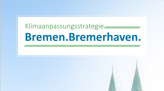 Ausschnitt der Titelseite der Klimaanpassungsstrategie 2025