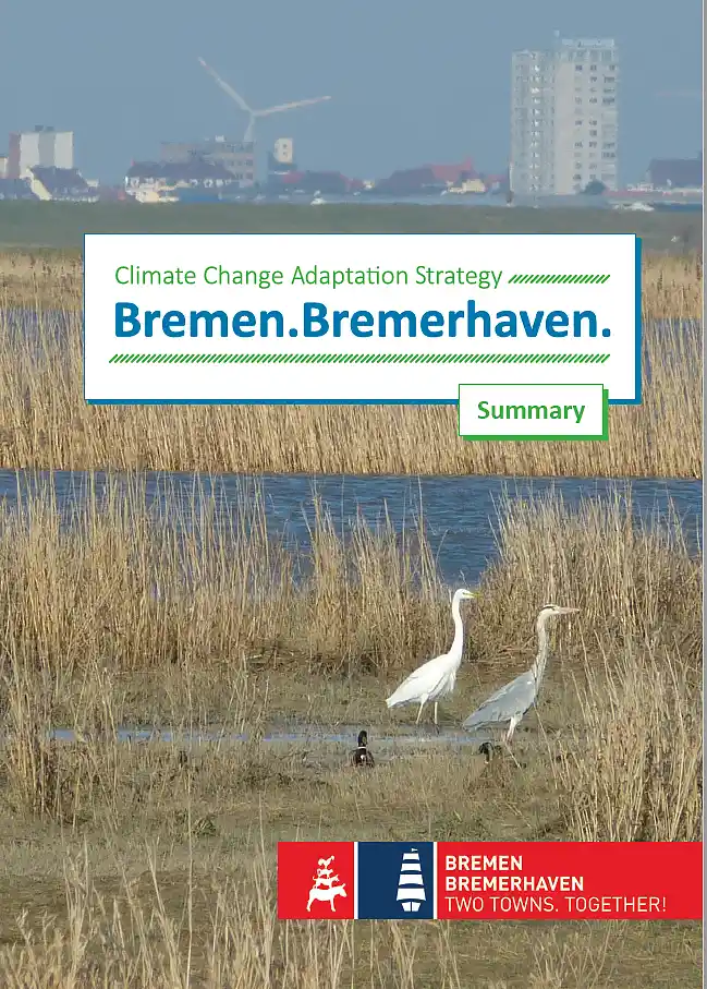 Cover Image of the English Summary of the Climate Change Adaptation Strategy (2018)